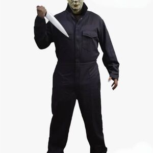 Michael Mayers Halloween Costume Jumpsuit and mask